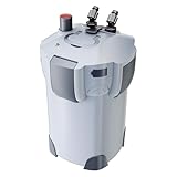 SunSun HW-404B Aquarium Außenfilter 2000 L/h 4 Stufen mit 9 W UV-Lampe, Filtermedien