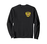 Russland Russia Wappen Adler Sweatshirt