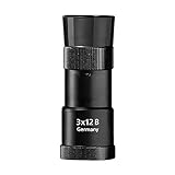 ZEISS Unisex-Erwachsene 522012-0000-000 Monokular, schwarz, 3x12