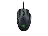 Razer Naga Trinity - Modulare kabelgebundene Gaming Maus mit austauschbaren Seitenteilen für MMO, MOBA oder FPS Games für PC / Mac (Optischer 5G-Sensor, 19 + 1 programmierbare Tasten) Schwarz