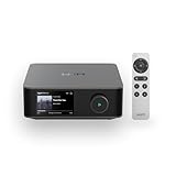 WiiM Amp Ultra mit Voice Remote 2 | 100W Streaming-Verstärker mit ESS ES9039Q2M DAC & Dual TI TPA3255 Amps | Integrierter RoomFit EQ & Touchscreen | HDMI ARC, Optisch, RCA-Eingänge | Space Grau