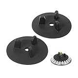 Aieve 2 STK. Ersatz Dichtung für Siebkörbchen kompatibel mit IKEA Atlant Spültisch/Domsjö Spüle Dichtungsring Waschbecken Siebkorb Stöpsel Sieb Ersatzteil, Reparatur von Spülbeckenstöpseln