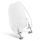 Windschild Abnehmbar für Harley Davidson Sportster 1200 Nightster 08-12