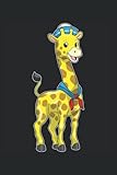 Giraffe Notizbuch, 120 Seiten: Giraffe als Seemann mit Seemannsmütze Notizbuch - Tagebuch für Frauen, Männer und Kinder - Geschenke - Punktraster
