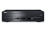 Yamaha CD-C603 CD-Player – 5-fach CD-Wechsler für verschiedene Formate – Mit Front-USB-Anschluss für digitale Wiedergabe und Fernbedienung – Schwarz