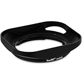 Haoge LH-ZV03P Bajonett-Gegenlichtblende für Carl Zeiss Distagon T 21mm f2.8 ZM, C Biogon T 4.5/21 21mm f4.5 ZM, 25mm f2.8 ZM, 2.8/28 28mm f2.8 ZM, C Sonnar T 1.5/50 50mm F1.5 ZM Hollow Out Design