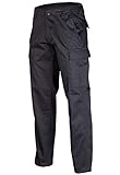 Mil-Tec US Rangertyp BDU Hose Schwarz 907, 3XL
