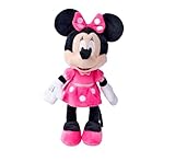 Simba 6315870227 - Disney Minnie Mouse, 25cm Plüschtier Im Pinken Kleid, Kuscheltier, Micky Maus, Ab Den Ersten Lebensmonaten