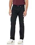 Amazon Essentials Herren Stretchjeans, Gerade Geschnitten - Auslauffarben, Schwarz, 31W / 32L