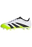 adidas Unisex Predator Club Firm Multi Ground Football Boots Fußballschuhe, Cloud White/Core Black/Lucid Lemon, 43 1/3 EU
