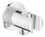 GROHE Vitalio, Wandanschlussbogen (Duschkopf Halterung mit Standardanschluss 1/2", passend für alle Standard Duschbrausen, langlebige Oberfläche, Wandmontage), chrom, 26962001