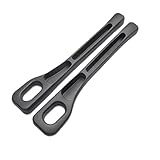 YYATT Autositz Lückenfüller für Audi A3 Hacthback A3 Sportback 8P 8Y 8V 2004-2023, Autositz Gap Stopper Sitzseite Auslaufsicherer Streifen Auto Innenraum Zubehör,A Black