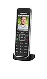 Fritz!Fon C6 DECT-Komforttelefon (hochwertiges Farbdisplay, HD-Telefonie, Internet-/Komfortdienste, Steuerung Fritz!Box-Funktionen) schwarz, deutschsprachige Version