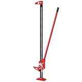 Wiltec Farm Jack Wagenheber 150 cm 60" 3000 kg, Offroad Stockwinde für Geländewagen, ATV Heber, Allzweckheber