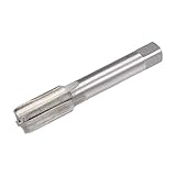 sourcing map Metrischer Maschinengewindebohrer Links M16 Gewinde 1 Teilung H2 4 Flöten Schnellarbeitsstahl