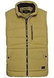 camel active Herren Weste mit Stehkragen Moosstein, menswear-XL