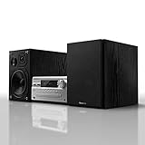 Panasonic SC-PMX802E-S Premium Micro-Stereoanlage (Bluetooth, Airplay, DAB+, CD, UKW) silber