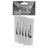 PRODIAMANT Pflastermarker Set - Bruchsicher, Langlebig, Wetterfest, Ideal für Bau, Garten und Handwerk, 5 Stück, 12cm x 3cm
