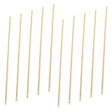 Generisch 10 Stück Schattenpuppen Steuerstäbe aus Holz Lange Kontrollstäbe für Schattenpuppen Zubehör für Puppentheater und Kreative Aufführungen Langlebig und Kinderfreundlich