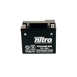 Batterie 12V 10AH YTX12-BS Gel Nitro 51012 GSX-R 1100 W GU75C 93-95