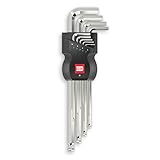 INBUS® 70167 Inbusschlüssel Set 9tlg, 1.5–10mm, mit Kugelkopf — Made in Germany