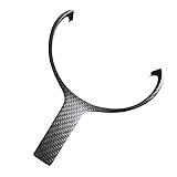 SPLLEADER Trockenkohlenstofffaser-Lenkrad-Verkleidung für BMW 550D 328m M Sport Lenkrad-Upgrade für BMW F10 F20 F30 F32 F34 F48 F25 F26 F26 Voiture interieur (Color : Dry Carbon)