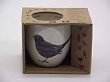 CJ Wildlife Tasse mit Vogelmotiv, Porzellan, Amsel