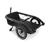 Hamax - Venture Cargo-Anhänger – leicht und robust – Fahrrad- und Gehmodus – max. Belastung 60 kg – Maße 575 x 280 x 900 mm – Zubehör im Lieferumfang enthalten: Haken, Sandow, Bezug – kompaktes und