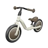 HUDORA Laufrad Cruisy 10 Zoll - Hochwertiges Lernrad ab 15 Monaten - Leichtes Lauflernrad mit Verstellbarer Sattelhöhe - Rutschfahrzeug für Kinder von 78-100 cm - Robustes Kinderfahrzeug - Mocha