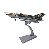 Yuikome 1:72 MiG-21 Fighter Attack Metall Flugzeug Modell, Sowjet Union, Flugzeug Modell Diecast Flugzeug, zum Sammeln und Verschenken, Armeegrün, 500214856