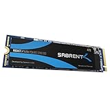 Sabrent M.2 NVMe SSD 4TB Internes Solid State 3450 MB/s Lesen, PCIe 3.0 X4 2280, intern Festplatte High Performance kompatibel mit PCs, NUCs Laptops und desktops (SB-ROCKET-4TB)