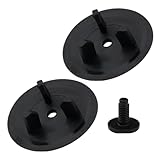 Dichtung Dichtungsring Ersatz passend für IKEA ATLANT Siphon DOMSJÖ Spüle Dichtungsring mit Schraube Stopper (2 Stück)