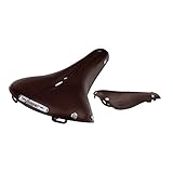 Lepper Unisex Fahrradsattel Tourer Authentic Line, braun, TourerAuthenticLine