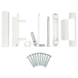 Original Winkhaus Reparatur-Komplettset für Kunststofffenster von 1996 bis 2006 - inkl. Ecklager, Flügellager, Scherenlager und Kappen in Weiß, mit Schraubenset