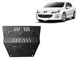 Scut Protection Metall-Motorschutz kompatibel mit Peugeot 407