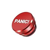 CGEAMDY Zigarettenanzünder Abdeckkappe, Auto-Zigarettenanzünder-Abdeckung, Wasserdichte Staubdicht Dekorative Abdeckung für Zigarettenanzünder Stecker(Rot-Panic)