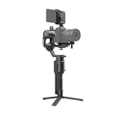 DJI Ronin-SC Gimbal, Einhandgimbal für spiegellose Kamerasysteme, Ungehinderte Rollachse, 11 Stunden Akkulaufzeit, Kompatibel mit Sony, Panasonic, Lumix, Nikon und Canon Kameras