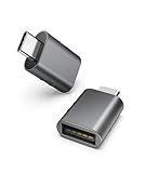 Syntech USB-C auf USB Adapter (2 Stück), Type-C auf USB 3.0 Female Handy-OTG-Adapter, Thunderbolt 4/3 auf USB3.0 Kompatibel mit iPhone 17 16 Pro Max MacBook Pro Air iPad Mac mini iMac Surface und mehr