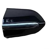 ZiStarlilife Vordere linke Fahrerseite Türgriff Schlüsselblende Abdeckung Kappe kompatibel mit Ford Mondeo MK5 2013–2019 Fusion 2015–2020 Edge- MK2 für Taurus 2015–2020 (schwarz verchromt)