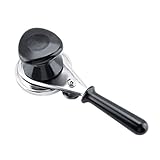 Glomora Manueller Dosenverschließer, Handbetriebener Runder Verschließer aus Edelstahl Für Gläser, Küchenversiegelungswerkzeug für Dosendeckel Mit Einem Durchmesser von 8,5 cm Geeignet