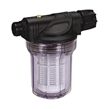 Gardena Pumpen-Vorfilter für Wasserdurchfluss bis 3000 l/h: Effektiver Filter für Gartenpumpen und Hauswasserautomaten, mit Filtereinsatz (1731-20)