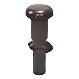 Klöber Venduct Belüfterrohr Dachdurchführung DN 100 mm Braun Dunkelbraun Dachentlüftung Abluftrohr Entlüfterrohr Dachentlüfter Raumentlüfter