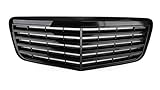 GKXTLTONG Auto Front Kühlergrille für Mercedes Benz E-Class W211 E320 E350 E55 AMG 2002-2006, Auto Frontgrill Vorderen Stoßfänger Wetterfest Tuning Zubehör