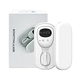 Yoicee Kabelloser Bettnässer-Alarm für Jungen und Mädchen, USB-C wiederaufladbar, lauter Ton, starke Vibration, Urinalarm, Töpfchentraining für Kinder (Weiß)