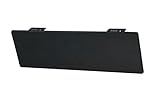 XCarLink Abdeckblende für 1DIN Radio/Navi-Schacht mit Schnappverschluss, Farbe: schwarz