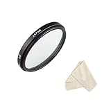 Basics UV-Filter für Kameralinse, 39 mm, ultradünn, Schutzglas, ultravioletter Filter für Leica APO-Summicron-M 50 mm f/2 ASPH. Objektiv, Leica Elmarit-M 28 mm f/2.8 ASPH. Objektiv