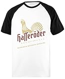 Hasseroder Baseball Unisex T-Shirt Weiß Schwarz Kurzarmshirt
