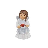 Goebel Schutzengel Figur, Porzellan, Mehrfarbig, 4.5x4x8 cm