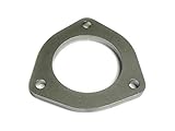 63,5mm Kat Flansch 2,5 Zoll Auspuff Verbinder Edelstahl 16V G60 VR6 Turbo Verbindungsflansch 3 Loch KAT Flansch für Katalysator