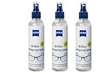 ZEISS Brillen Reinigungstücher oder Reinigungsspray zur schonenden & gründlichen Reinigung Ihrer Brillengläser - alkoholfrei (3x240)